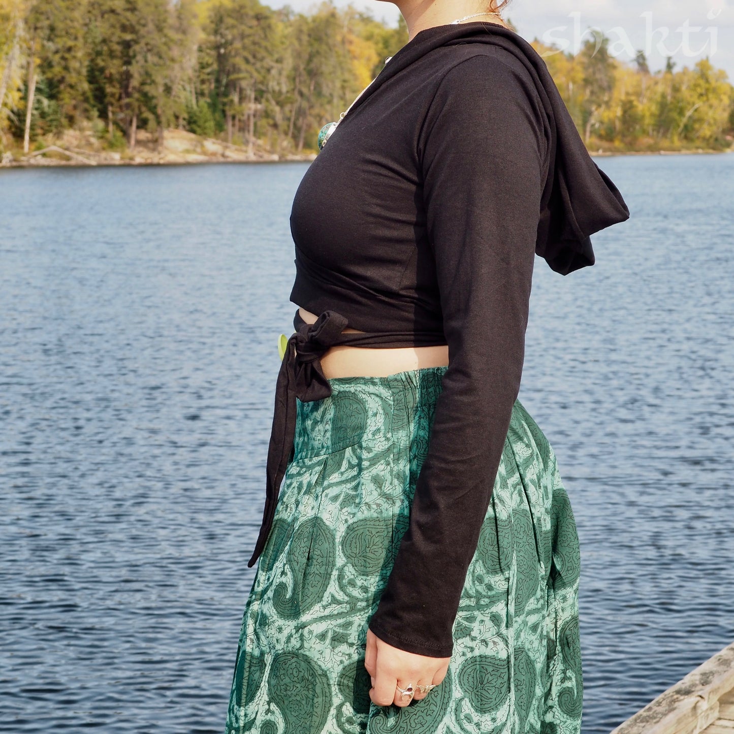 Twin Suns Wrap-Top - Shakti