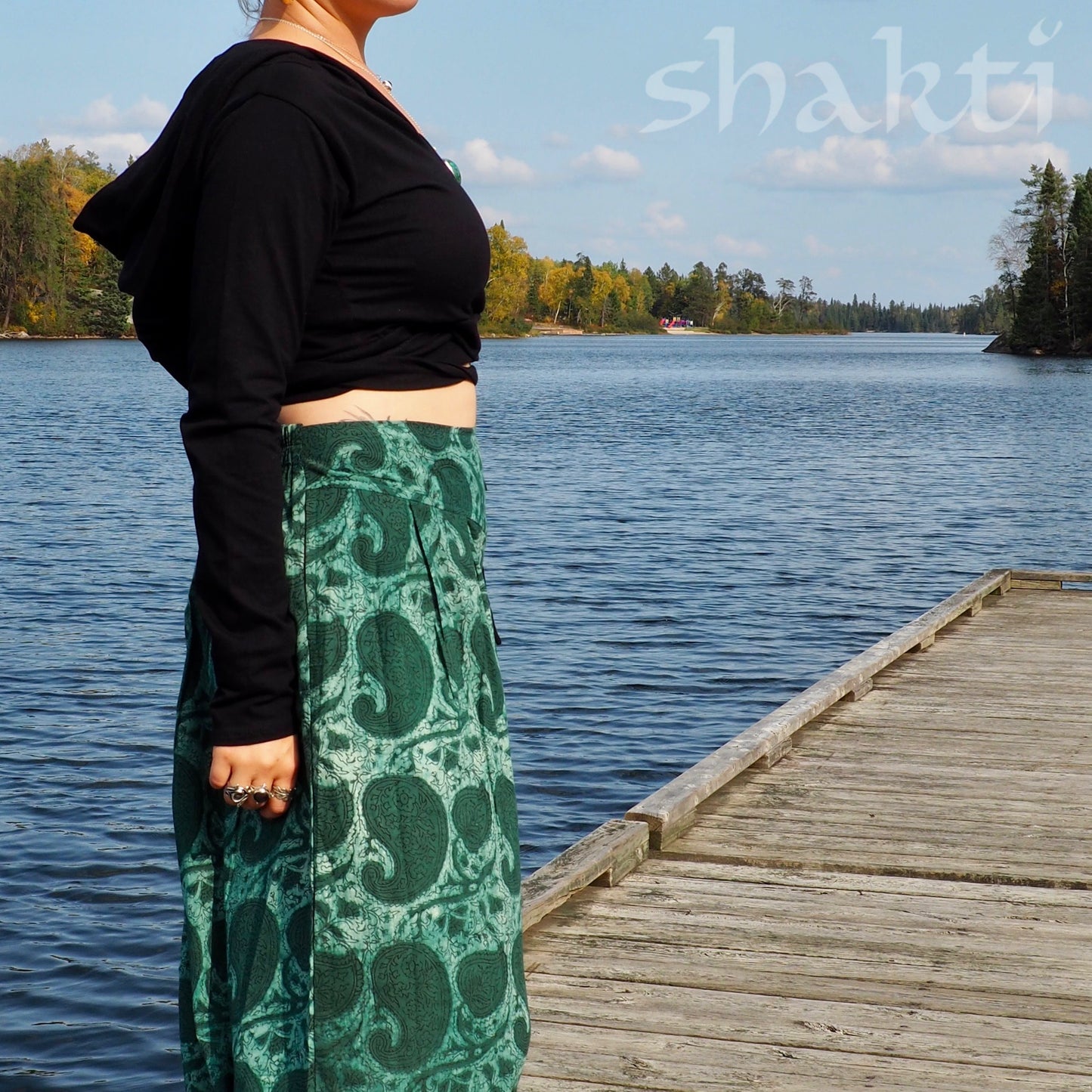 Twin Suns Wrap-Top - Shakti