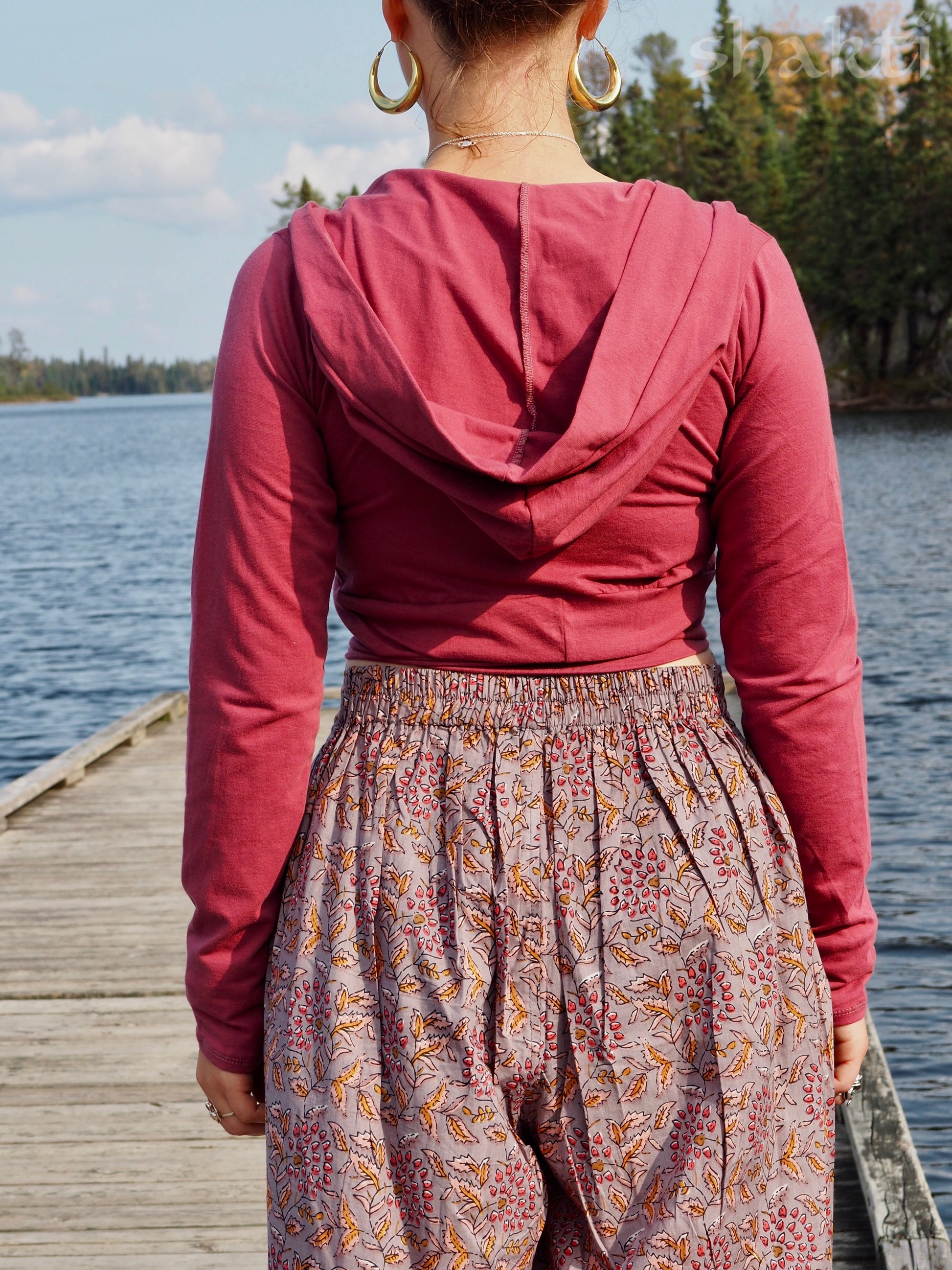 Twin Suns Wrap-Top - Shakti