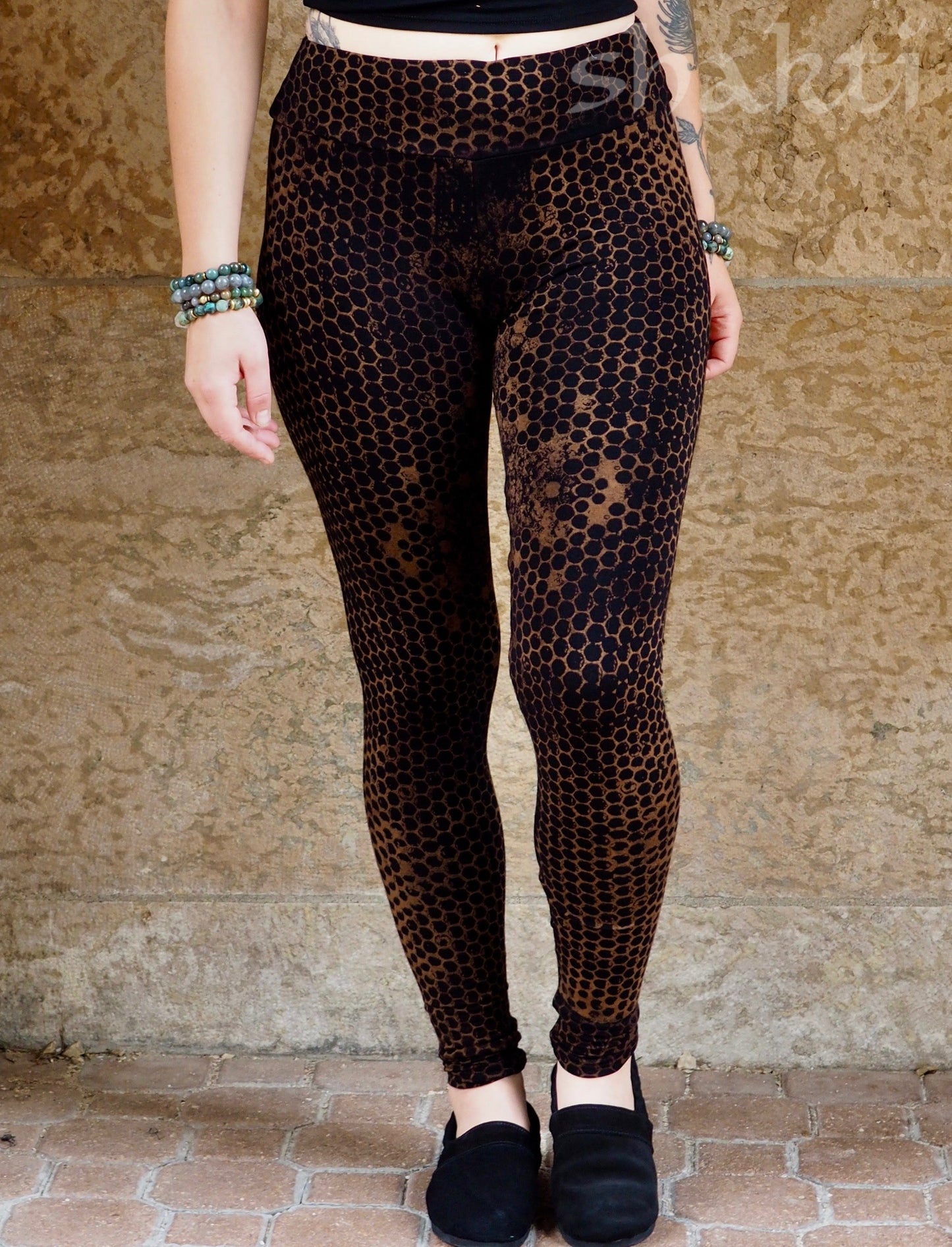 Tie-Dye Leggings, Beehive - Shakti