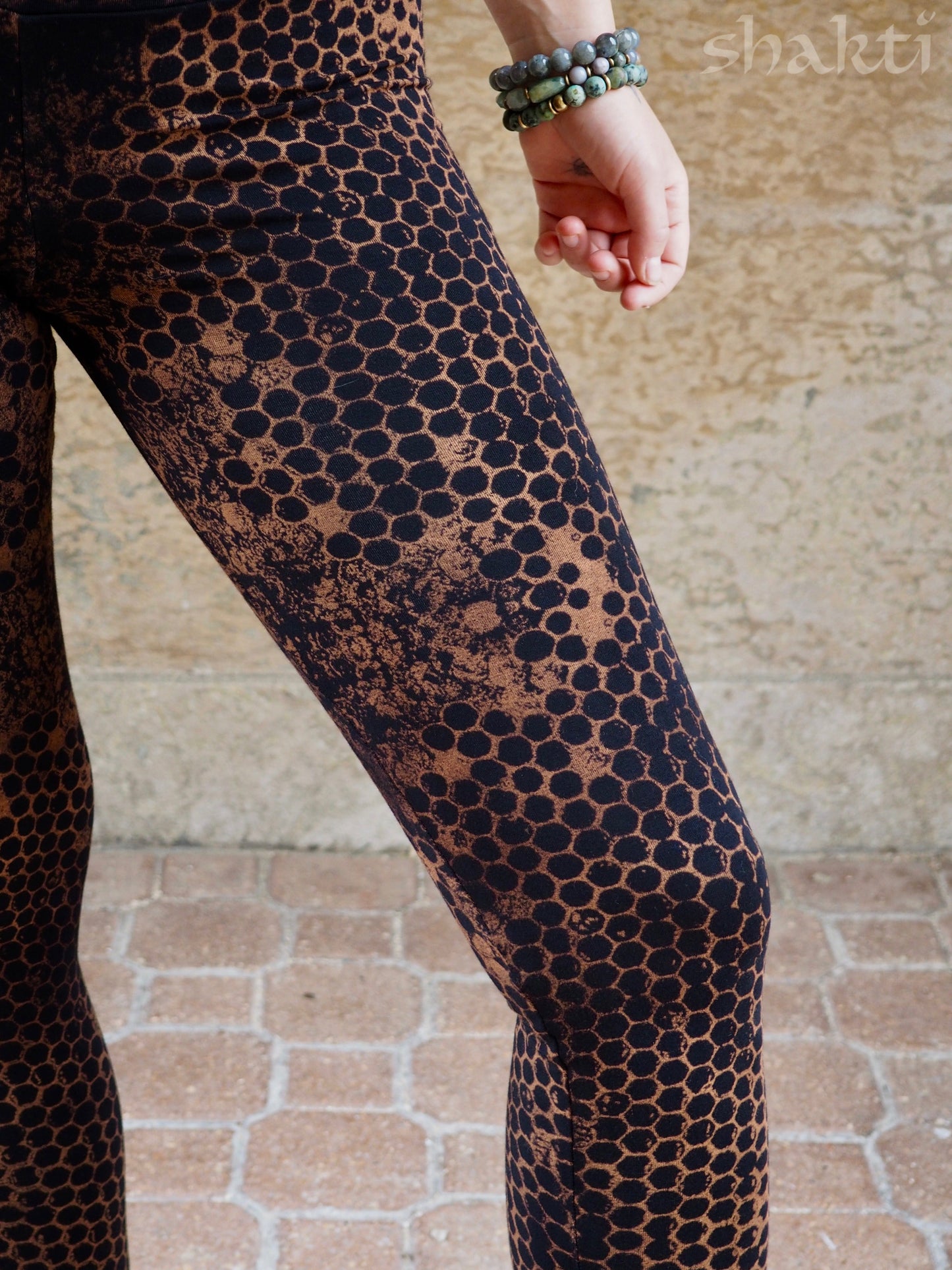 Tie-Dye Leggings, Beehive - Shakti