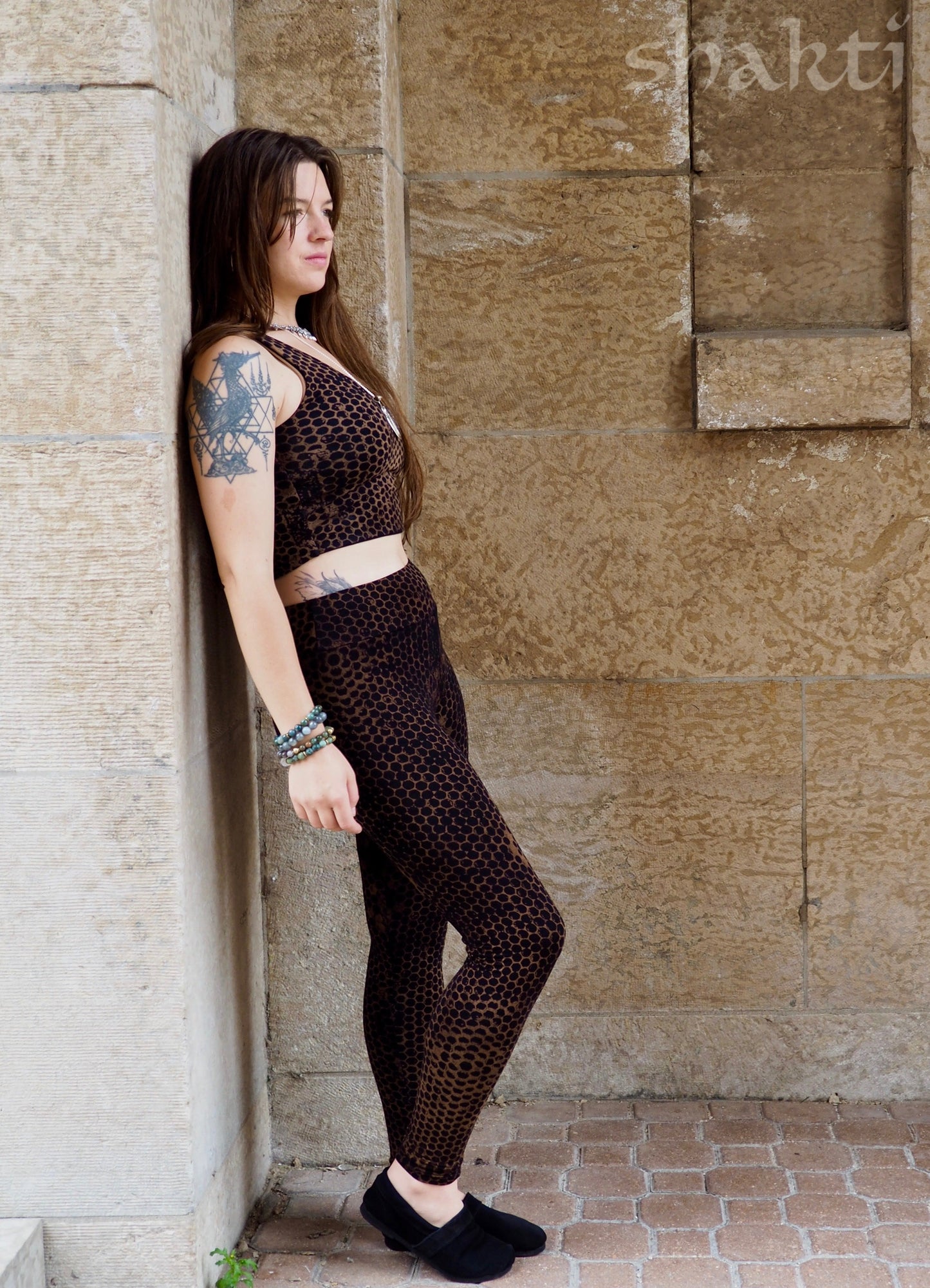 Tie-Dye Leggings, Beehive - Shakti