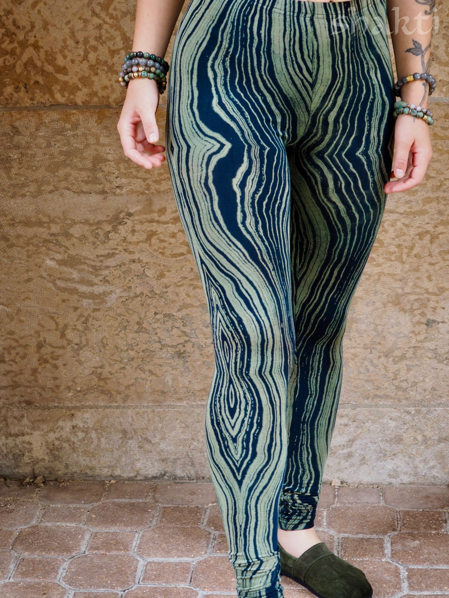 Tie-Dye Leggings, Bark - Shakti
