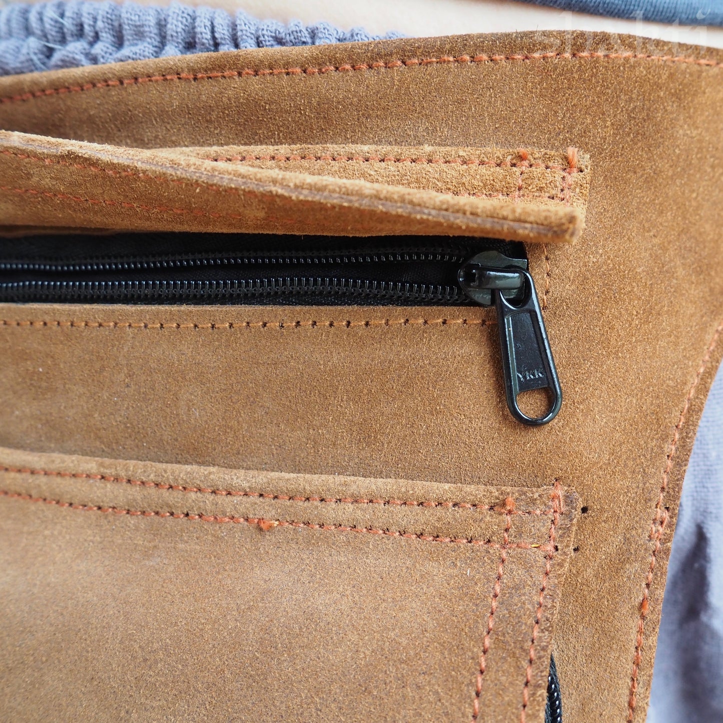 Leather Hip Pouch - Shakti