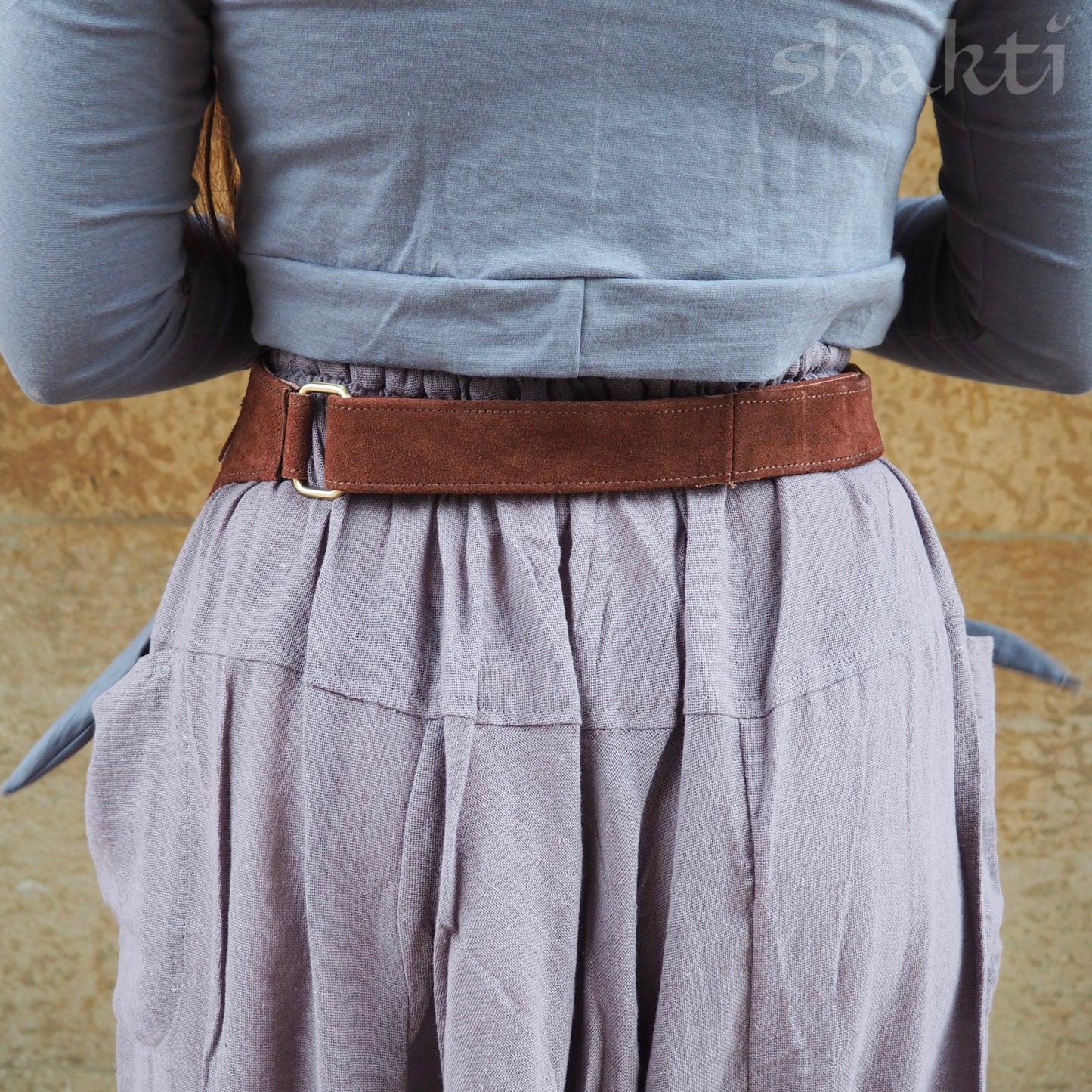 Leather Hip Pouch - Shakti