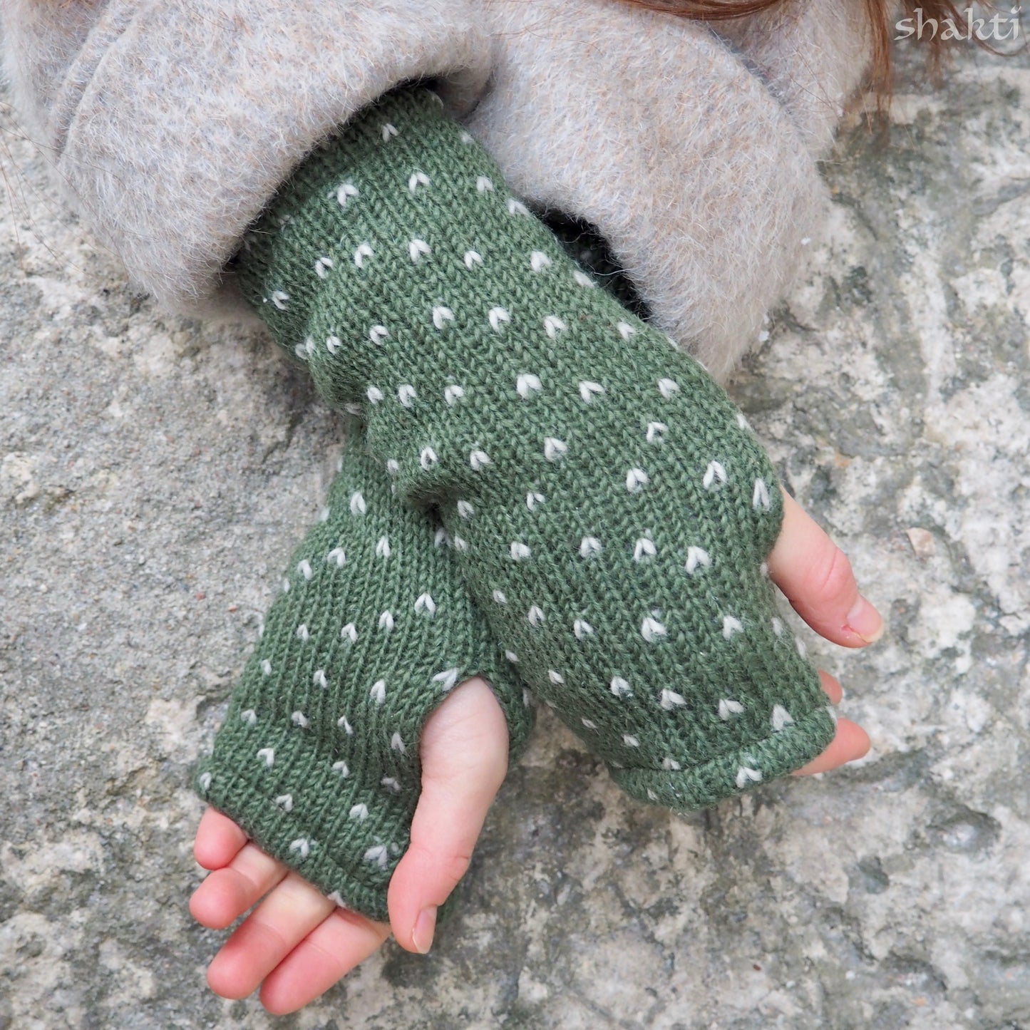 Wool Tik Tik Hand Warmers - Shakti