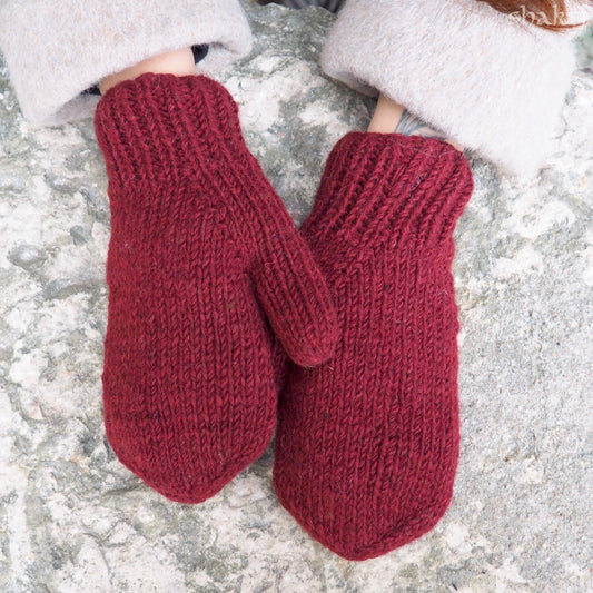 Wool Mittens - Shakti