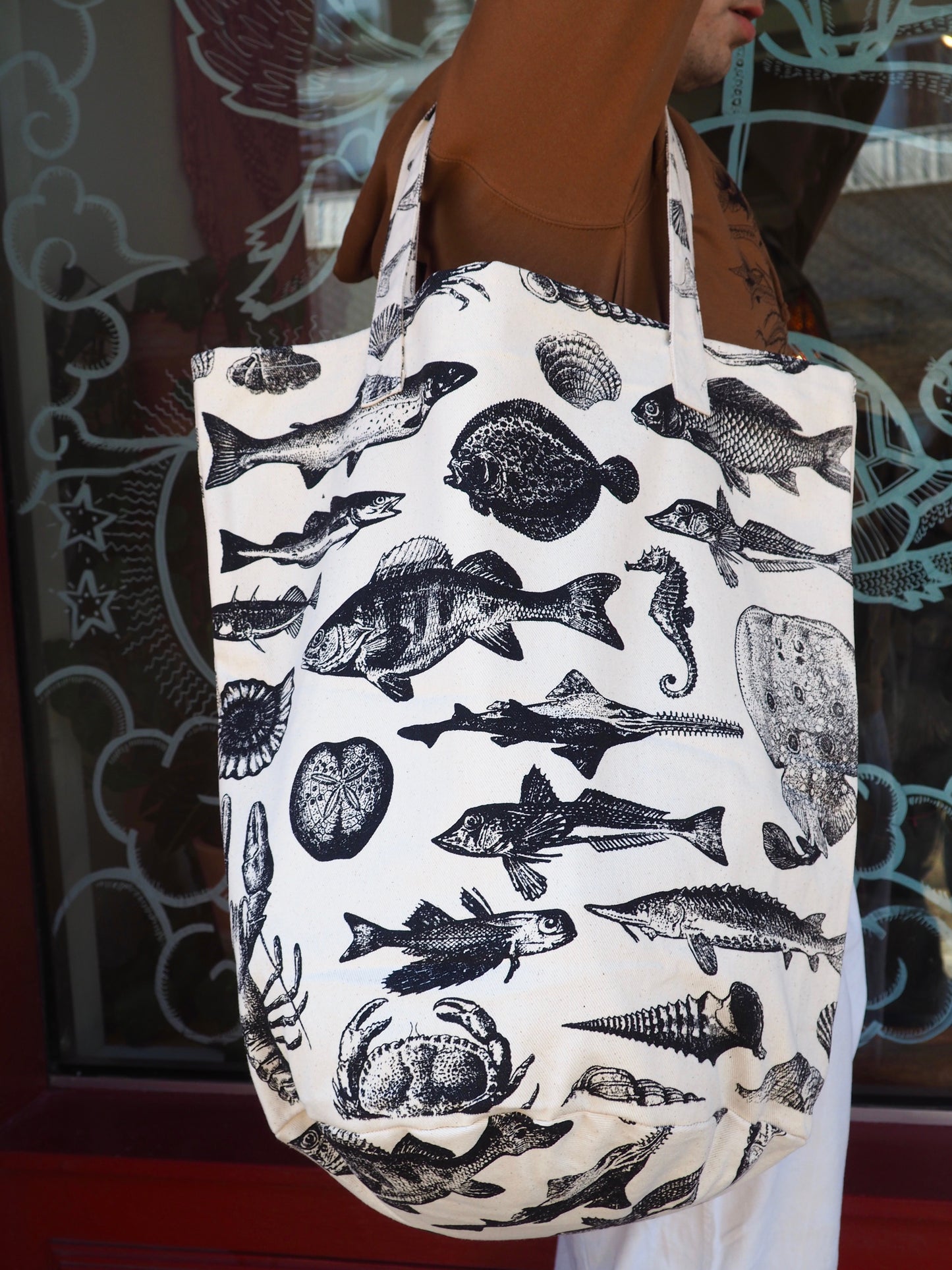 Canvas Silkscreen Sand Bag - Shakti