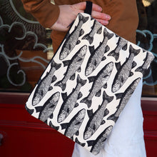 Load image into Gallery viewer, Canvas Silkscreen Zipper Bag

