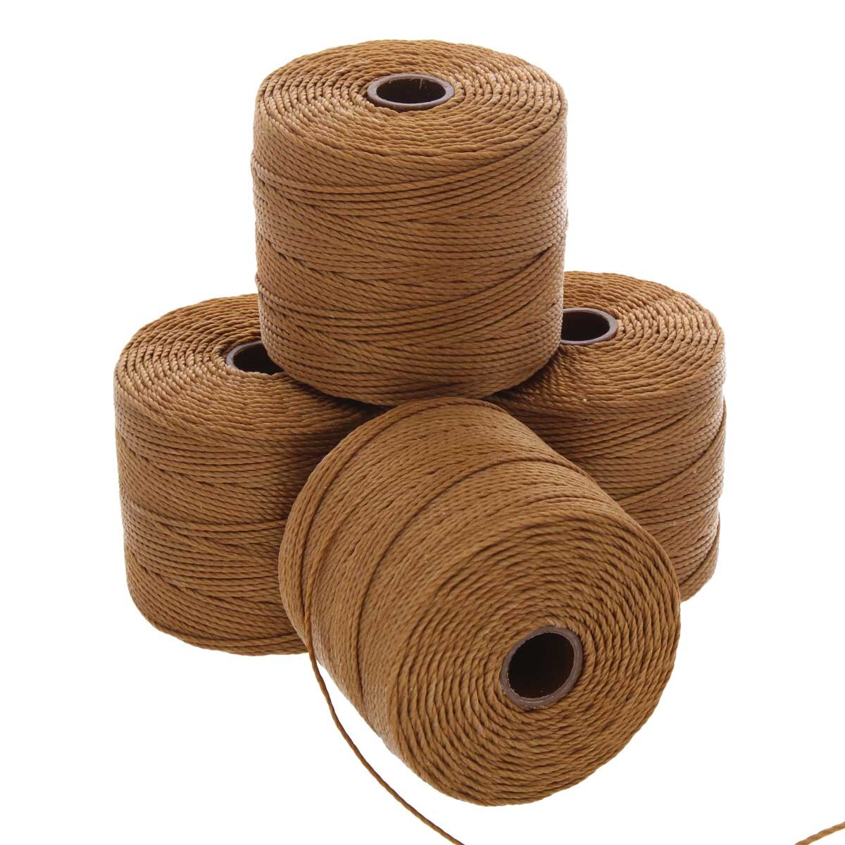 S-Lon Bead Cord, TEX210 (Milk Chocolate)