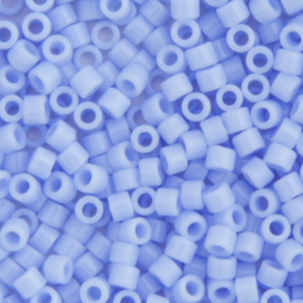 Miyuki Delica Seed Bead, 11/0 (Blue Agate Opaque)
