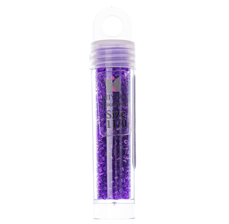 Miyuki Delica Seed Bead, 11/0 (Violet Dyed)