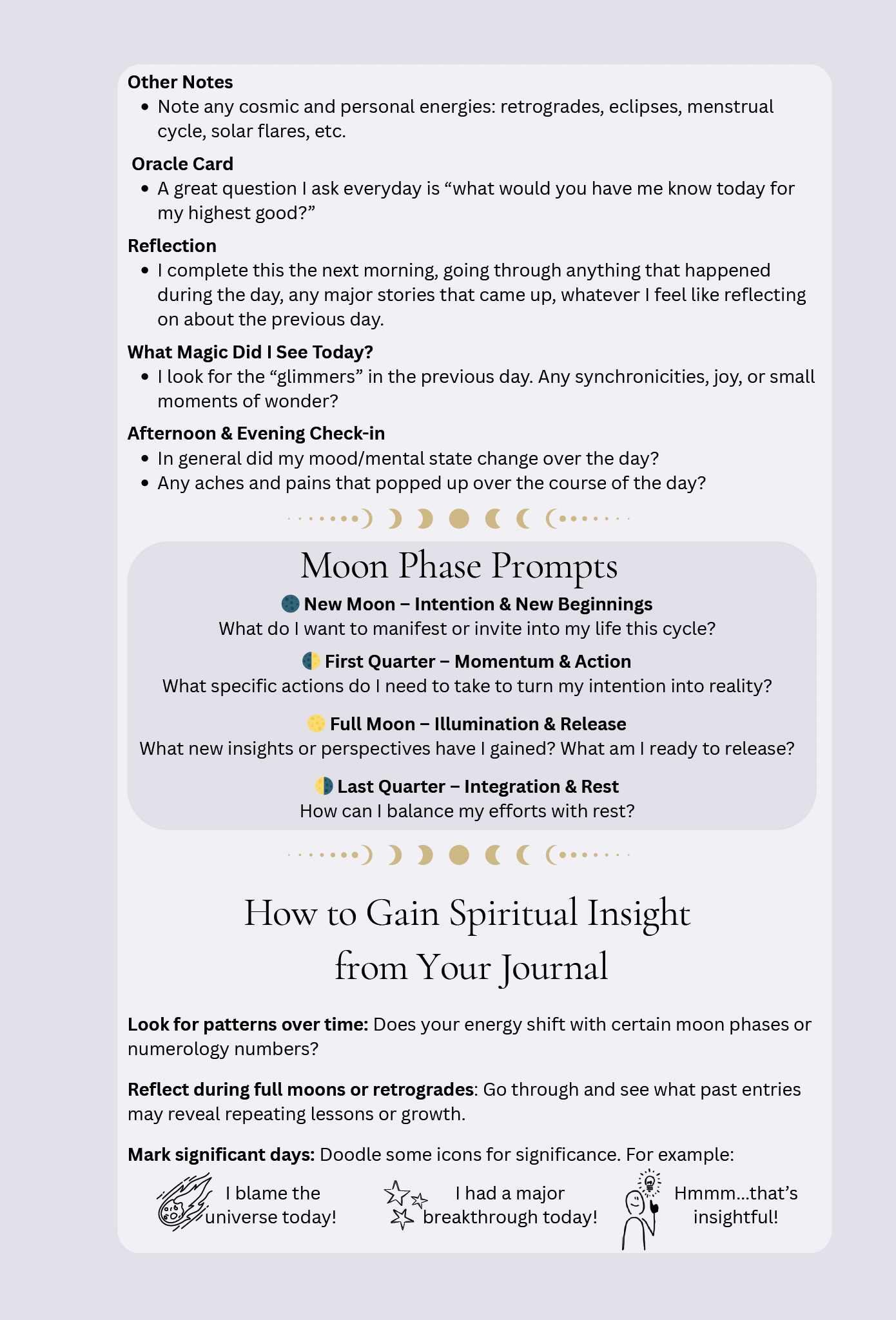 The Intuitive Journal by: Jody Goddard