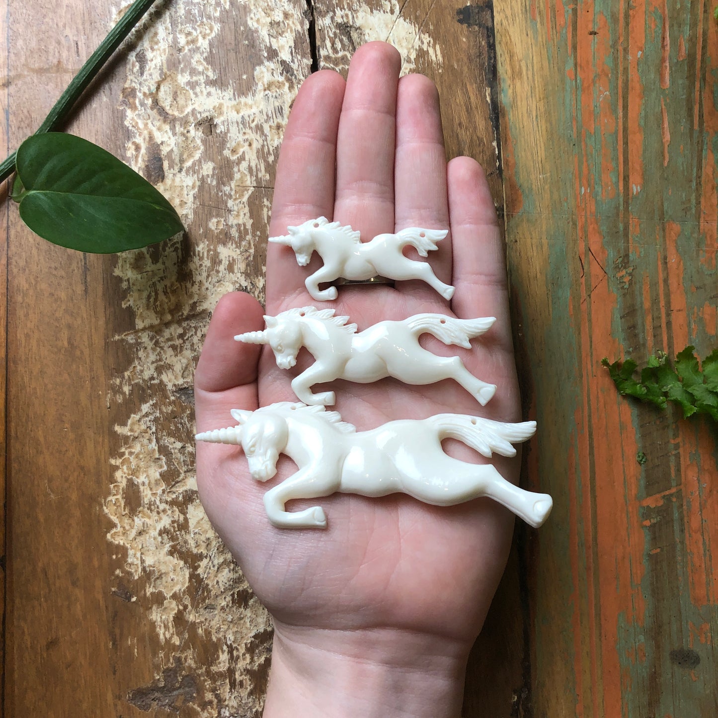 Bone Carvings, Unicorn - Shakti