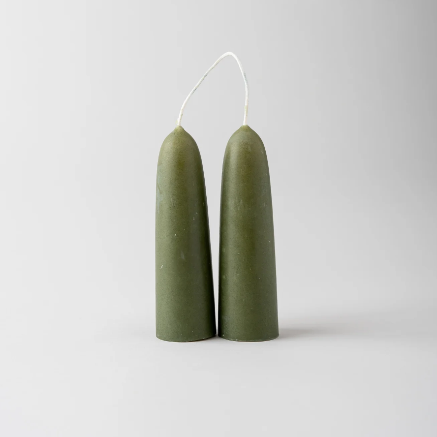 Barletta Beeswax Candle - Wide Taper