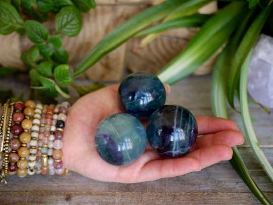 Fluorite Spheres - Shakti