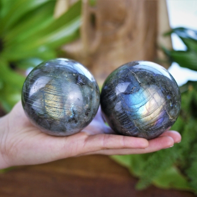 Labradorite Spheres