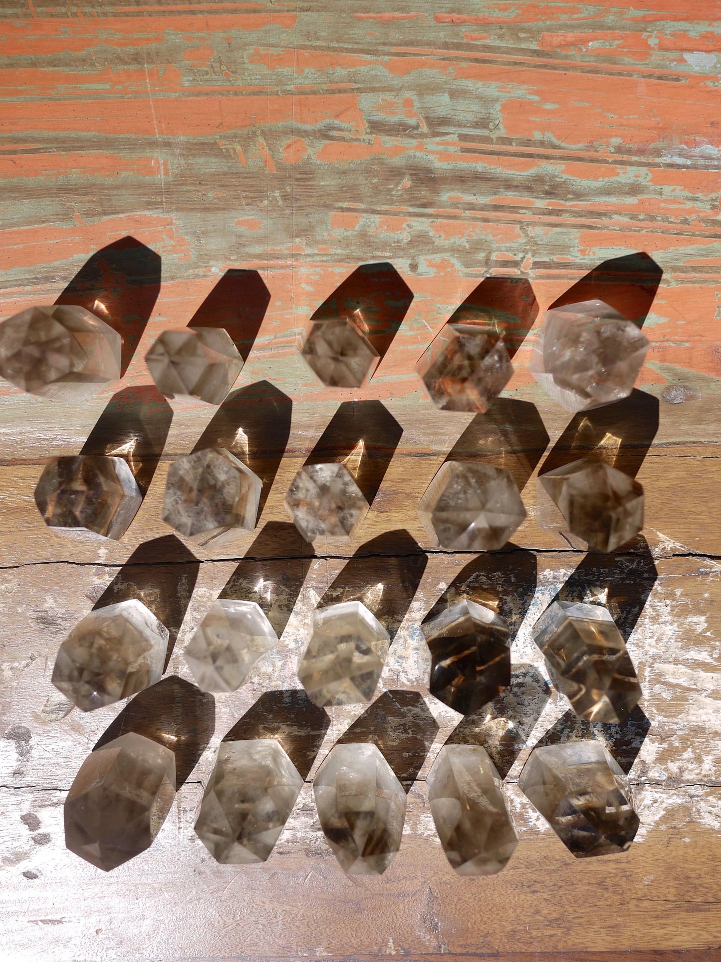 Smoky Quartz Towers - Shakti