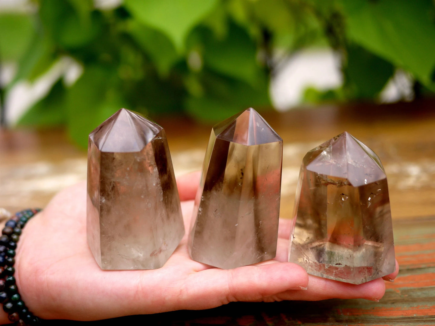 Smoky Quartz Towers - Shakti