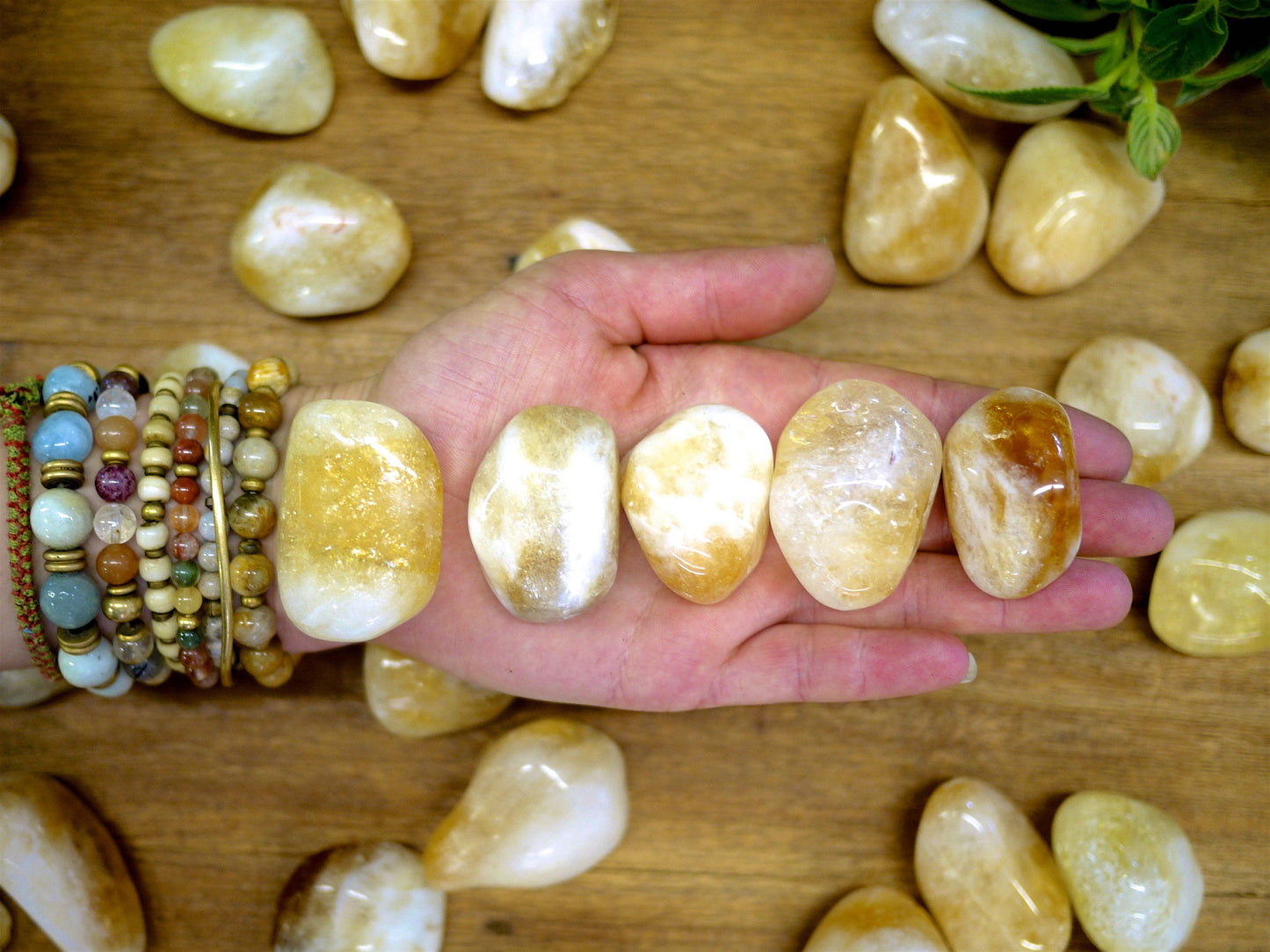 Citrine Tumble Stones - Shakti