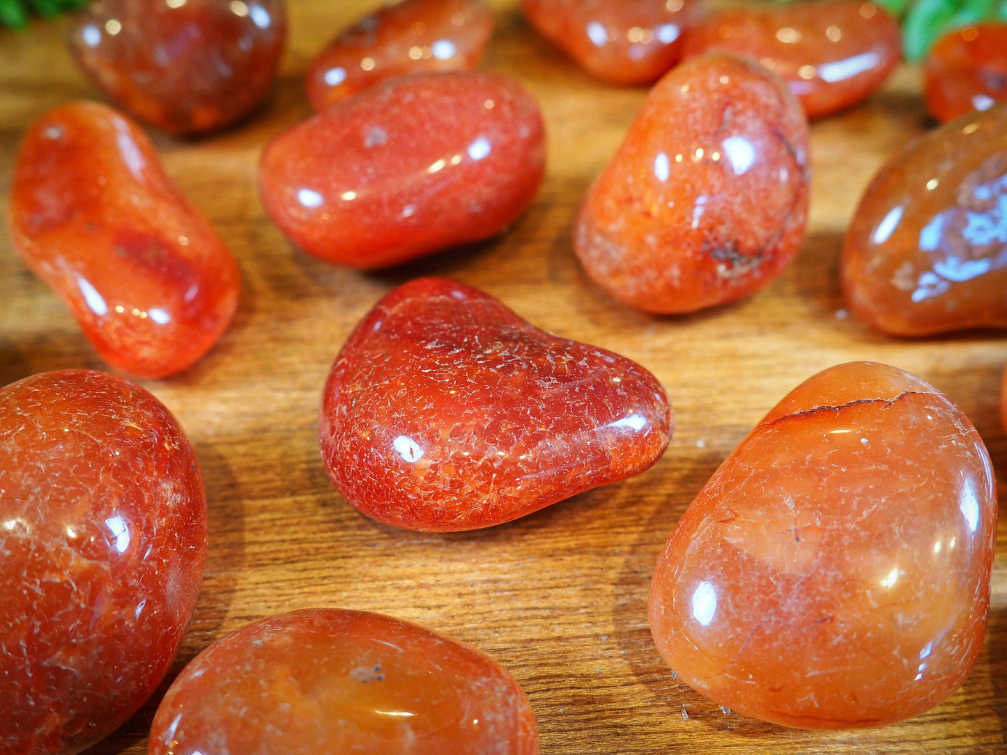 Carnelian Tumble Stones - Shakti
