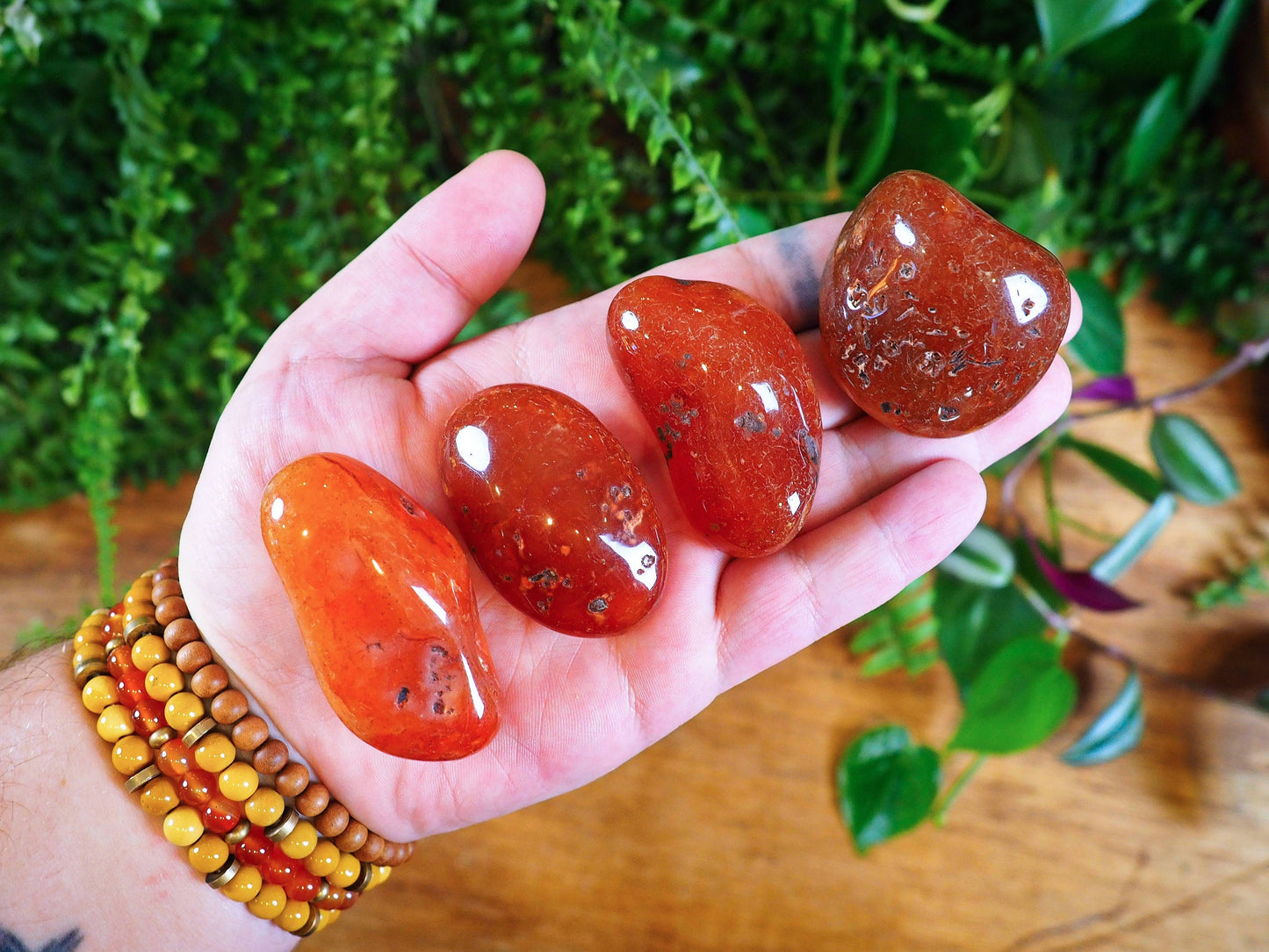 Carnelian Tumble Stones - Shakti