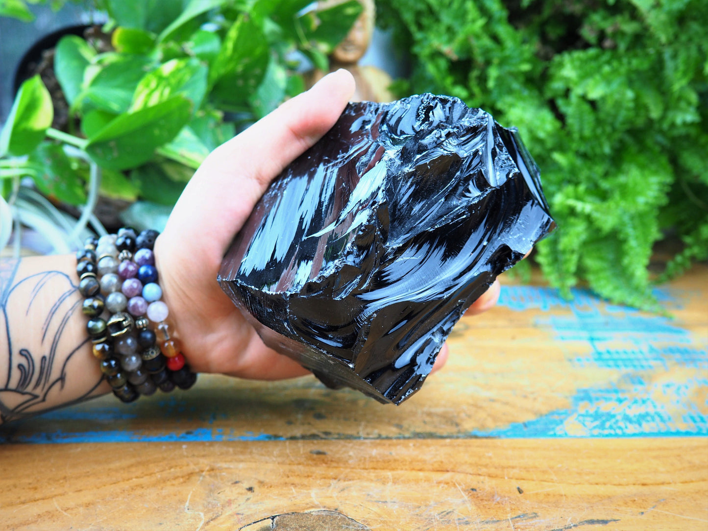 Black Obsidian Chunks - Shakti