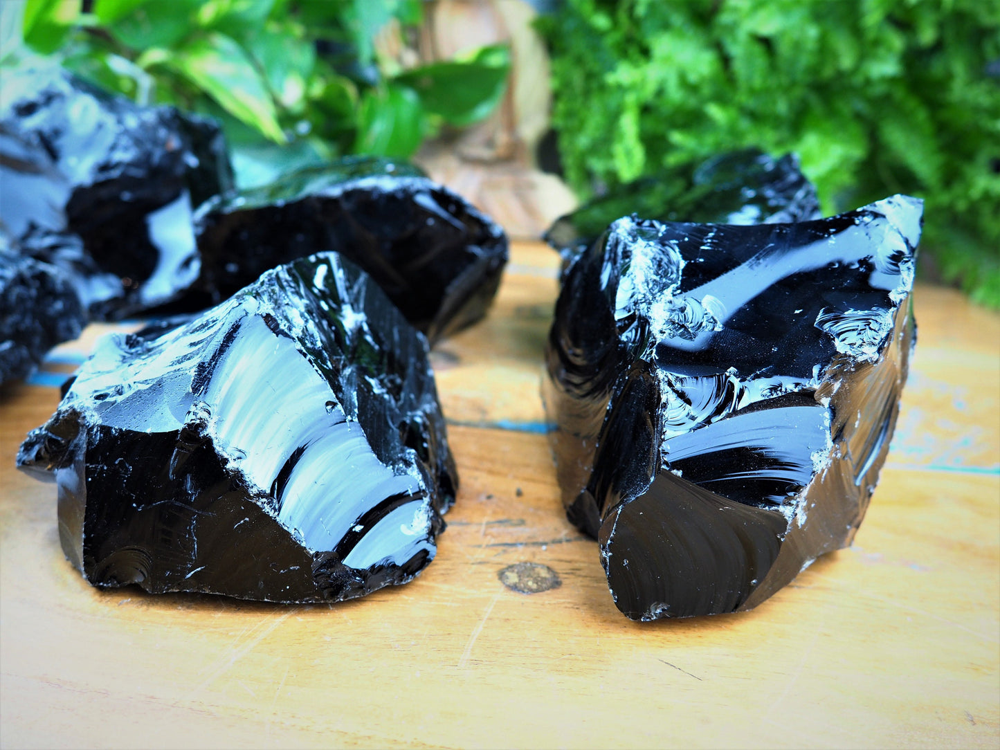 Black Obsidian Chunks - Shakti
