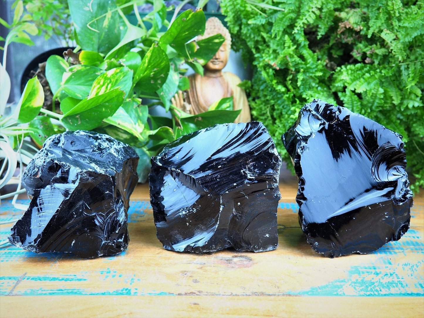 Black Obsidian Chunks - Shakti