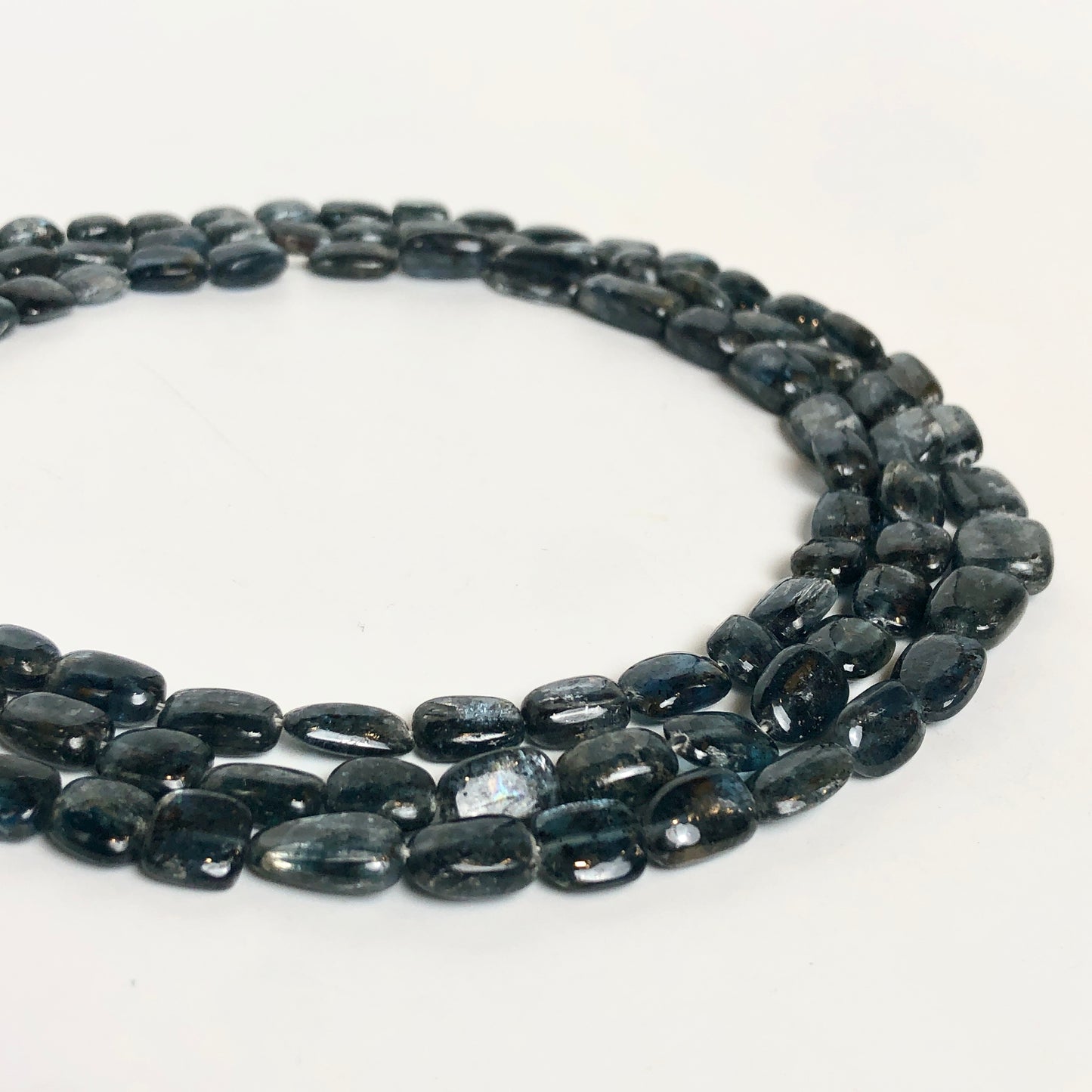 Blue Kyanite - Beads from India - Shakti