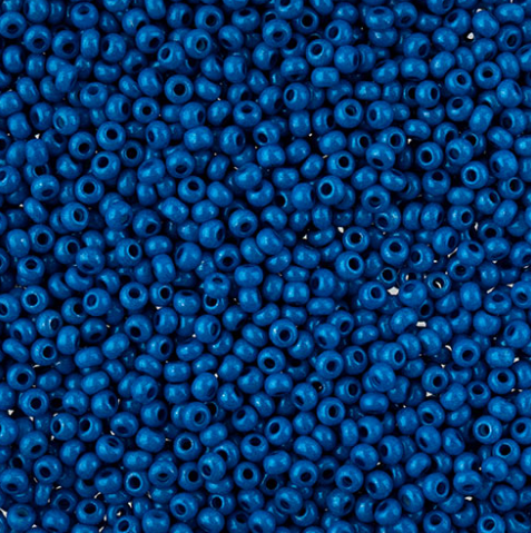 Czech Seed Bead, 10/0 (Terra Intensive Blue)