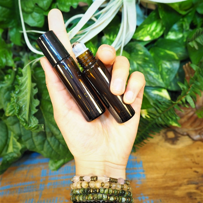 Amber Roller Bottles (10ml) - Shakti