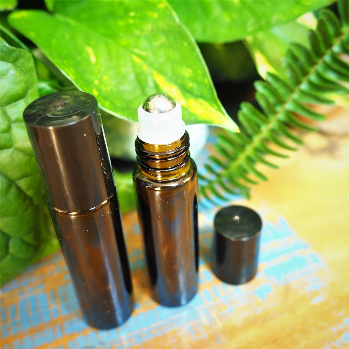 Amber Roller Bottles (10ml) - Shakti