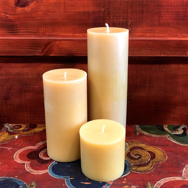 Barletta Beeswax Candle - Classic Pillar - Shakti