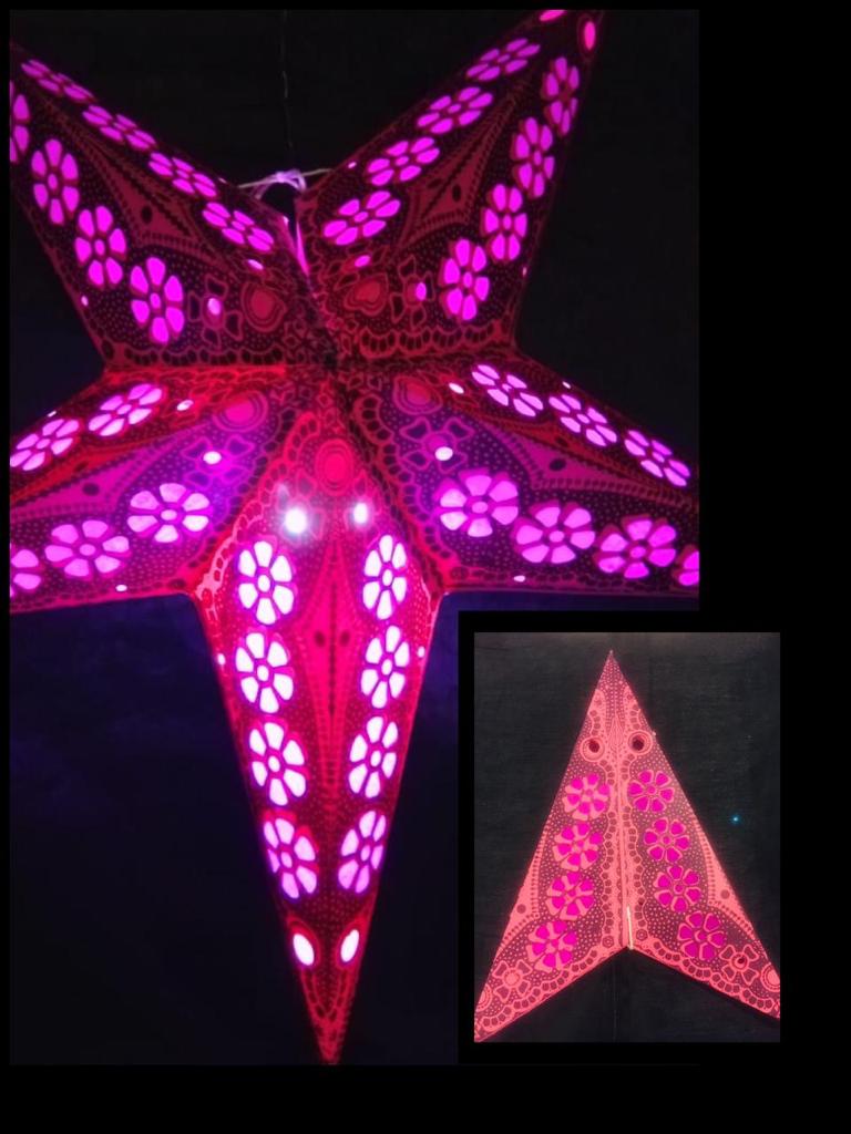 Paper Star Lanterns (5 Lantern Mixed Bundle) - Shakti