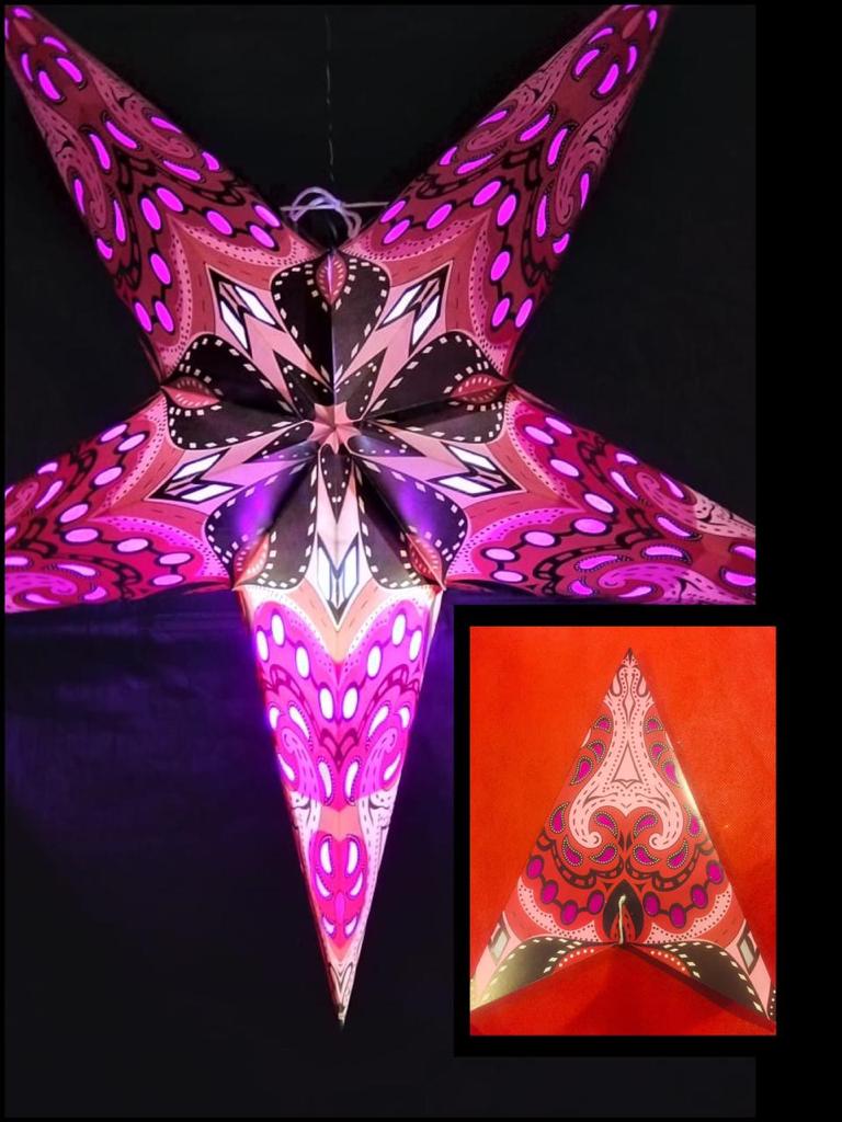 Paper Star Lanterns (5 Lantern Mixed Bundle) - Shakti