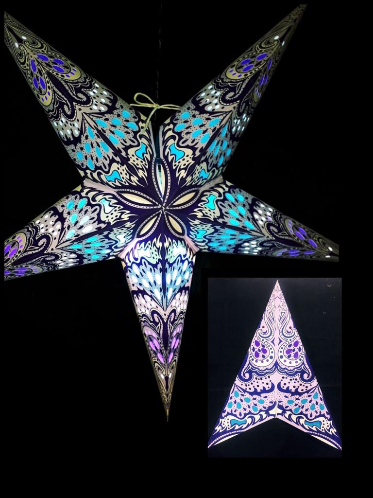 Paper Star Lanterns (5 Lantern Mixed Bundle) - Shakti