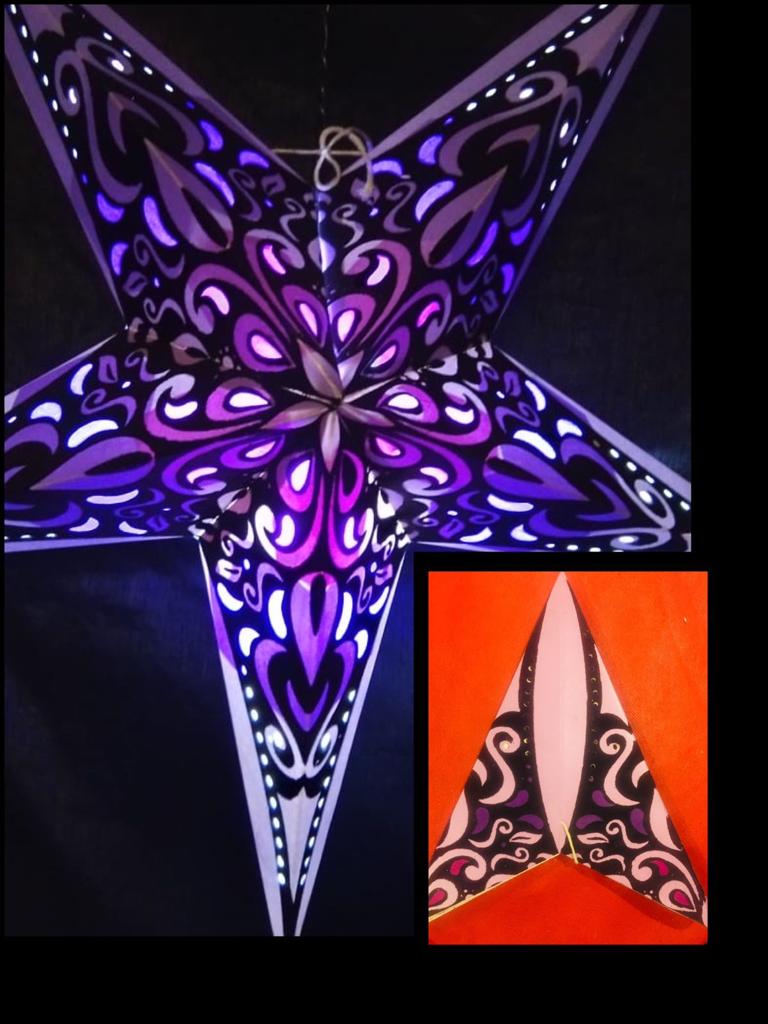 Paper Star Lanterns (5 Lantern Mixed Bundle) - Shakti