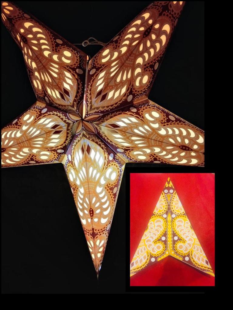 Paper Star Lanterns (5 Lantern Mixed Bundle) - Shakti