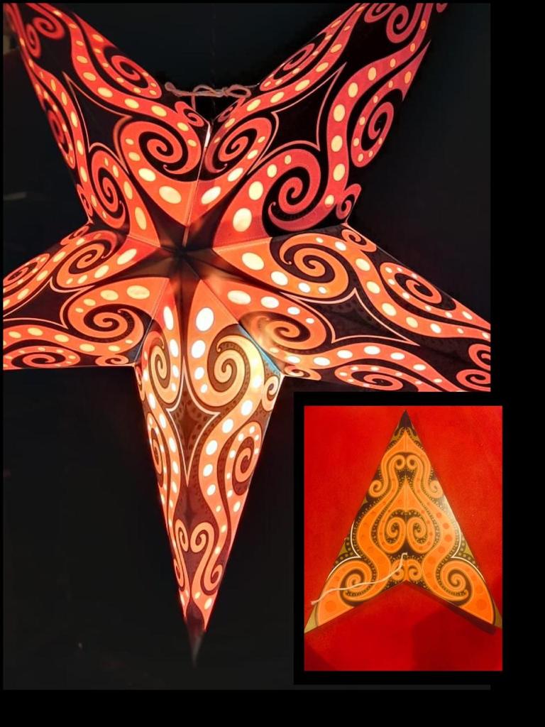 Paper Star Lanterns (5 Lantern Mixed Bundle) - Shakti