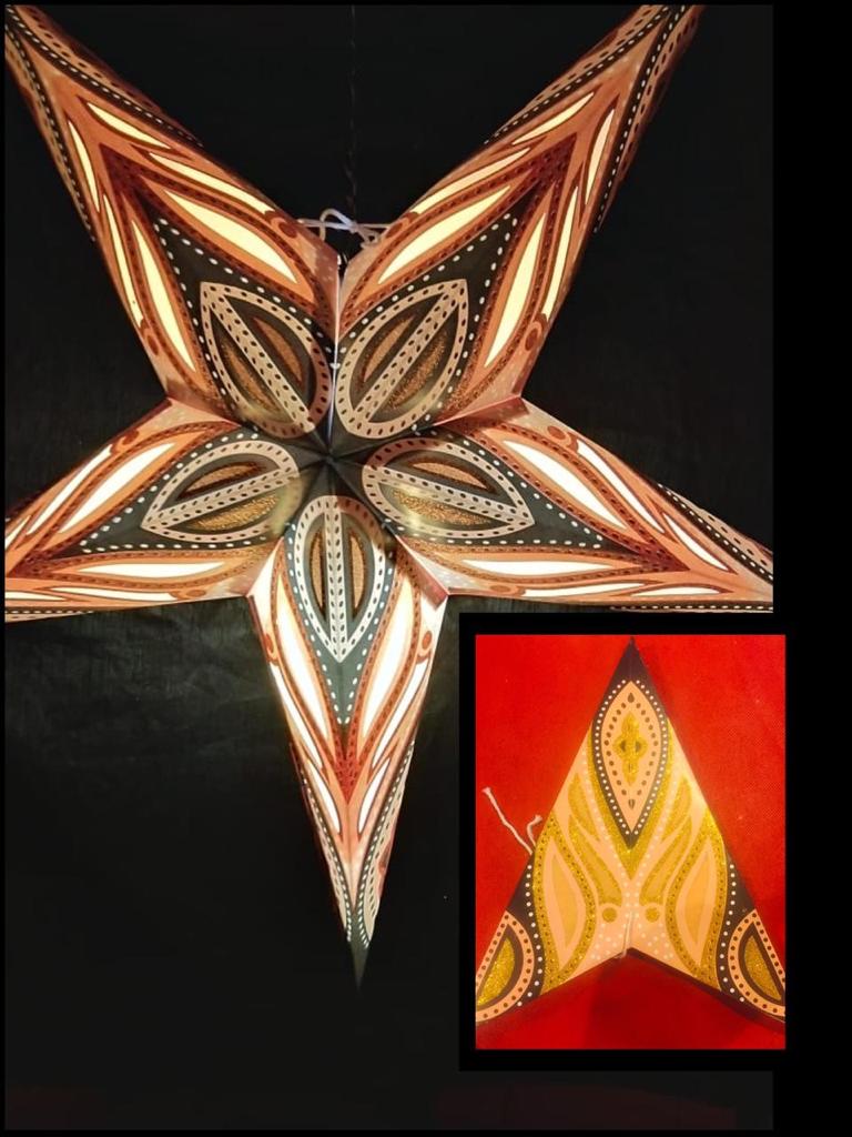 Paper Star Lanterns (5 Lantern Mixed Bundle) - Shakti