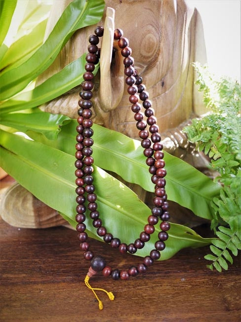 Natural Rosewood Mala - Shakti