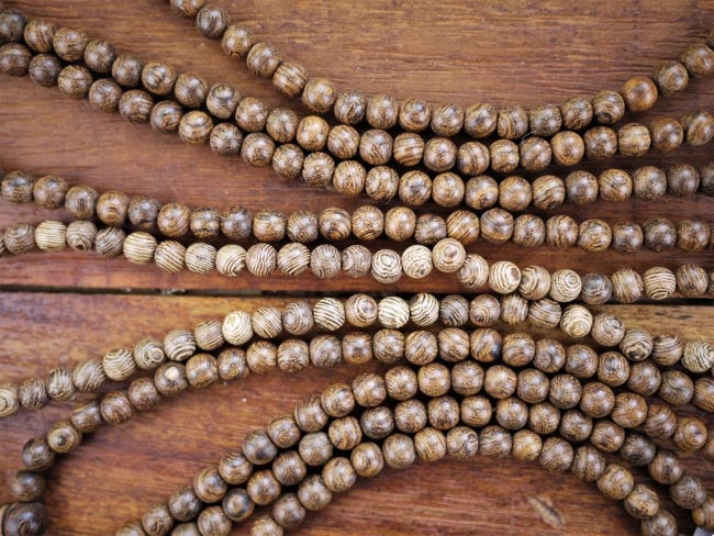 Natural Wengewood Mala - Shakti