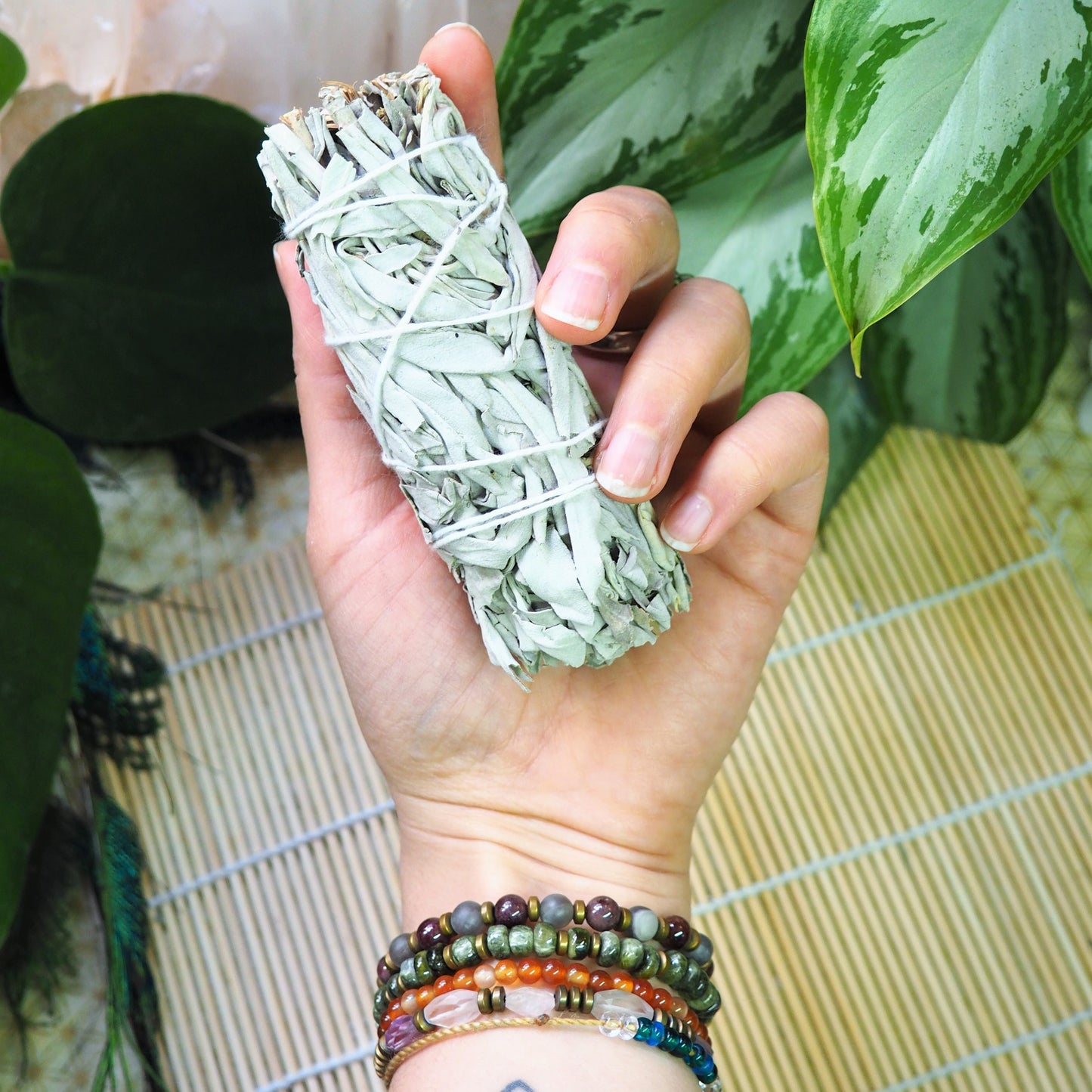 White Sage Smudging Wand (S) - Shakti