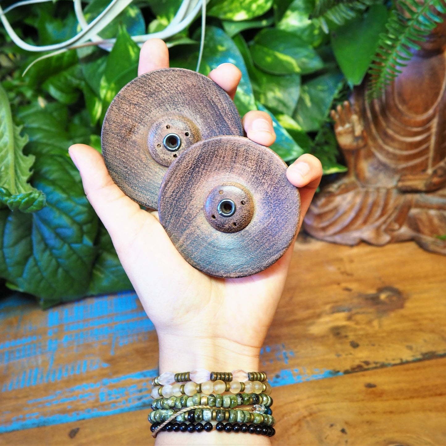 Wooden Incense Holders - 3 sizes - Shakti