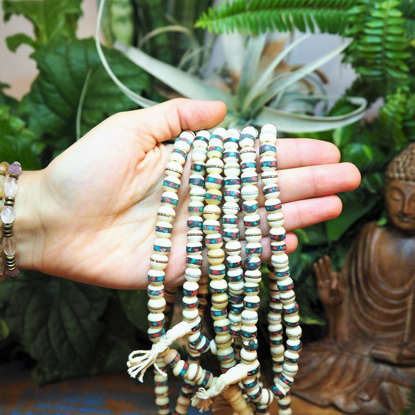 Tibetan Yak Bone Mala - Shakti