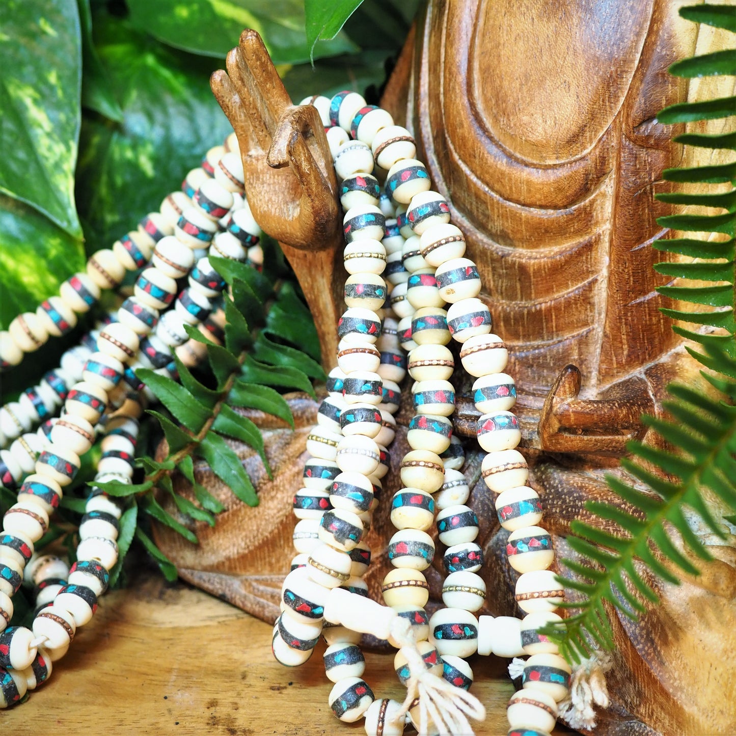 Tibetan Yak Bone Mala - Shakti