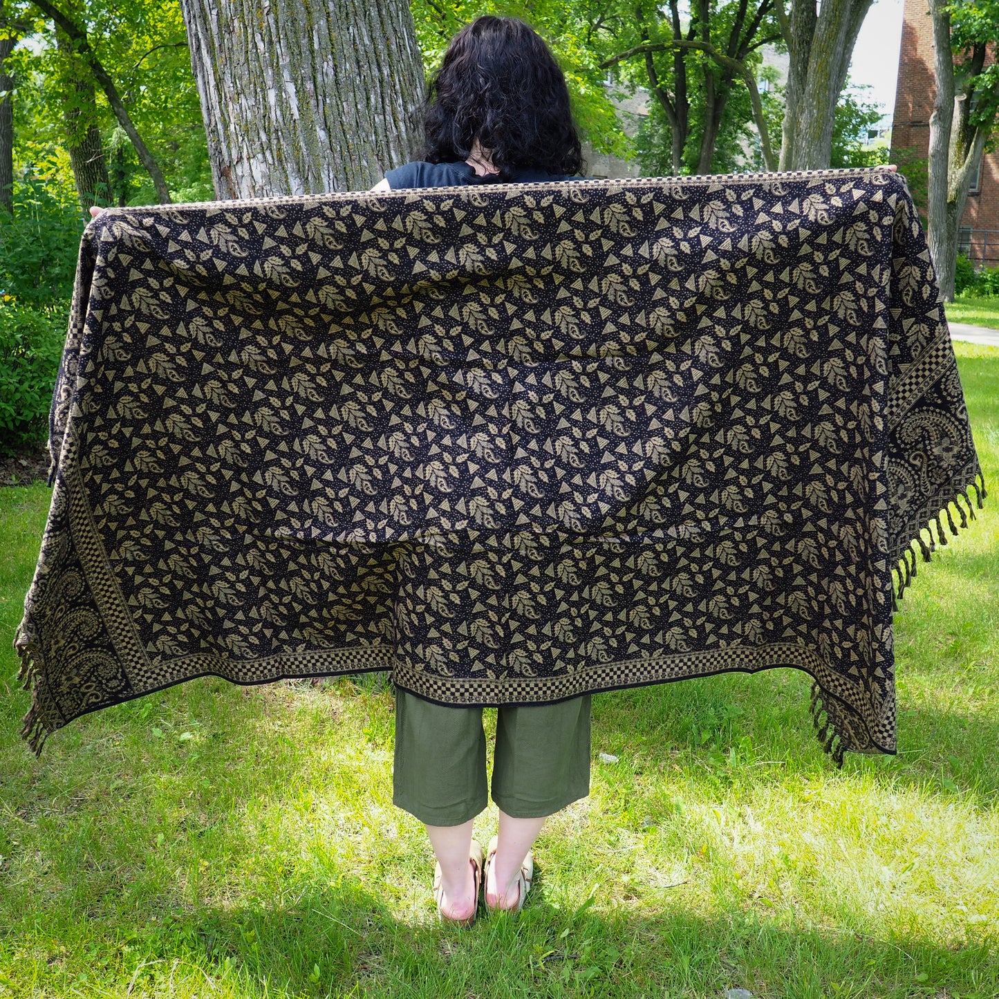 Shawl, Midnight - Shakti