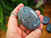 Load image into Gallery viewer, Ruby Kyanite Palm Stones
