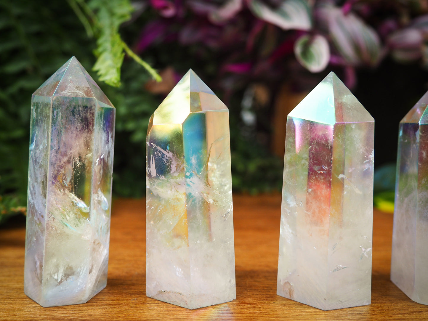 Angel-Aura Quartz Towers - Shakti